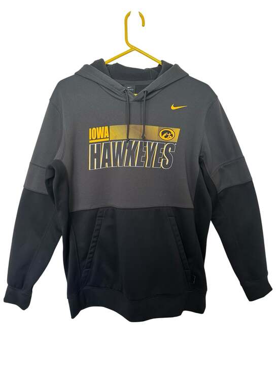 Nike Other - Nike Therma Dri-FIT On Field Iowa Hawkeyes Hoodie Men’s L Gray Black